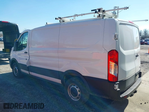 2020 Ford Transit Cargo with VIN 1FTBR1Y8XLKA84383, listed as a IAAI auction lot 41519121 with 61,410 mi miles and . Bid and sale history available at DreamBid. Image 3.