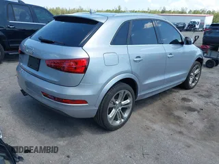 2017 Audi Q3 Premium Plus with VIN WA1HCCFS6HR003457, listed as a IAAI auction lot 42274572 with 54,546 mi miles and . Bid and sale history available at DreamBid. Image 4.