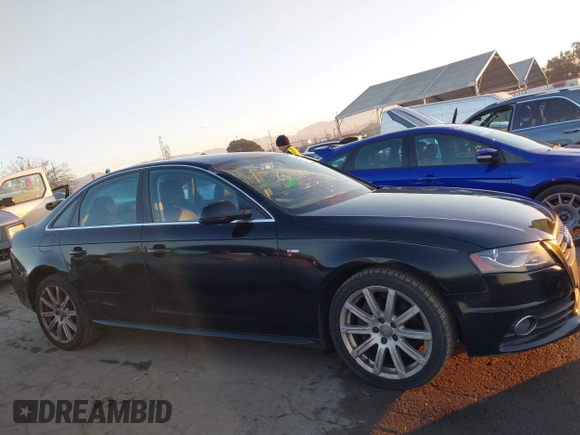 2012 Audi A4 2.0T Premium Plus with VIN WAUEFAFL7CA119607, listed as a IAAI auction lot 41299026 with 99,892 mi miles. Bid and sale history available at carsss.com. Image 13.