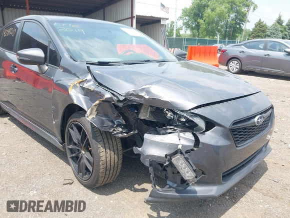 2019 Subaru Impreza Special Sports z VIN 4S3GKAJ61K3627597, wystawiony jako IAAI lot #42381210 z przebiegiem 65 575 mil mil oraz . Historia ofert i sprzedaży dostępna na DreamBid. Obrazek 6.
