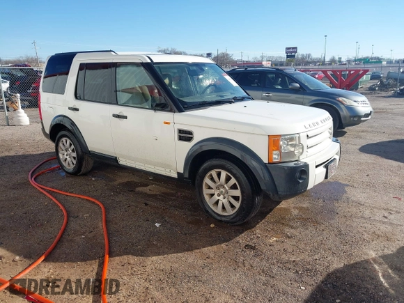 2006 Land Rover LR3 SE with VIN SALAD25476A389215, listed as a IAAI auction lot 41453828 with 1 mi miles. Bid and sale history available at carsss.com. Image 1.