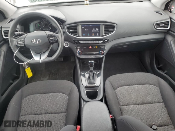 2019 Hyundai Ioniq Blue with VIN KMHC65LC8KU110221, listed as a Copart auction lot 53051765 with 62,030 mi miles and Salvage Title. Bid and sale history available at DreamBid. Image 8.
