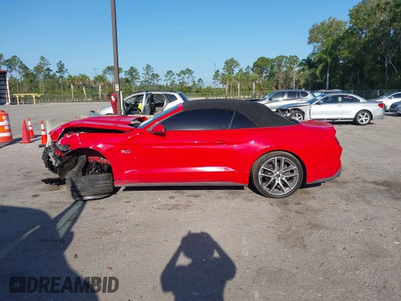2017 Ford Mustang GT Premium with VIN 1FATP8FF3H5317357, listed as a IAAI auction lot 42130467 with 61,551 mi miles and . Bid and sale history available at DreamBid. Image 15.