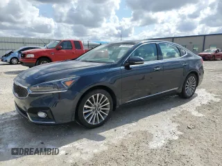 2017 Kia Cadenza Premium with VIN KNALC4J16H5062677, listed as a Copart auction lot 43120585 with 62,610 mi miles and Salvage Title. Bid and sale history available at carsss.com. Image 1.
