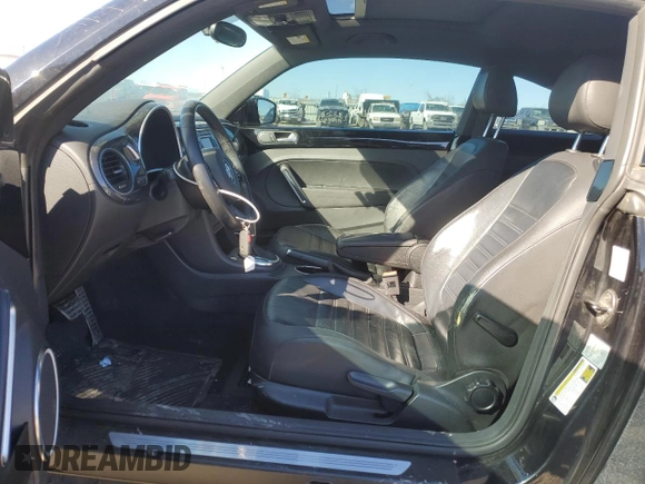 2012 Volkswagen Beetle Turbo with VIN 3VWVA7AT0CM630605, listed as a Copart auction lot 46805855 with 152,366 mi miles and Salvage Title. Bid and sale history available at DreamBid. Image 7.