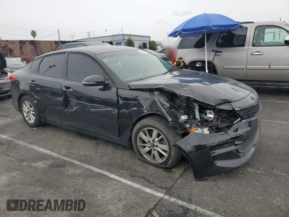 2016 Kia Optima LX with VIN 5XXGT4L36GG110448, listed as a Copart auction lot 48048215 with 145,319 mi miles and Salvage Title. Bid and sale history available at carsss.com. Image 4.