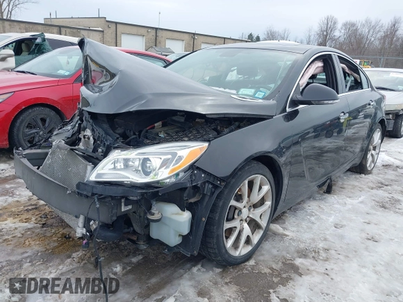 2014 Buick Regal GS with VIN 2G4GU5GX3E9228974, listed as a IAAI auction lot 41690040 with 102,322 mi miles and . Bid and sale history available at DreamBid. Image 18.