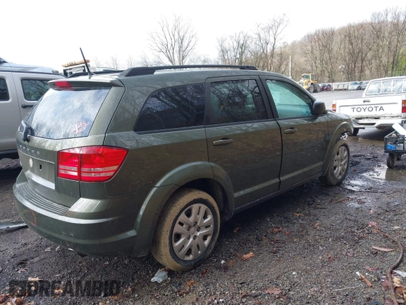 2018 Dodge Journey SE with VIN 3C4PDCABXJT496661, listed as a IAAI auction lot 41908124 with 82,257 mi miles. Bid and sale history available at carsss.com. Image 4.