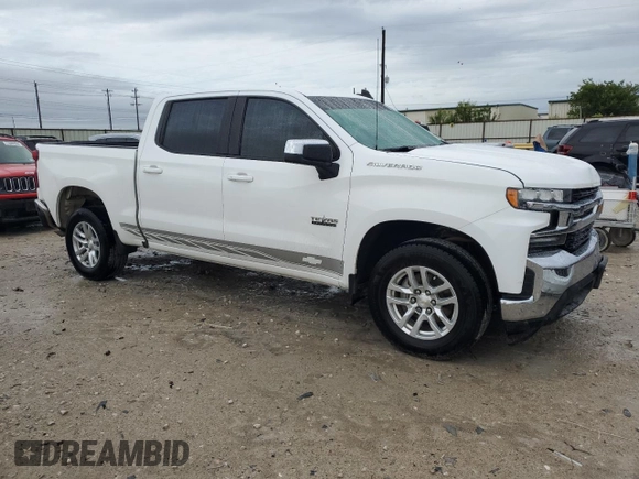 2019 Chevrolet Silverado 1500 LT with VIN 3GCUWCEDXKG174380, listed as a Copart auction lot 72009424 with 66,806 mi miles and Salvage Title. Bid and sale history available at DreamBid. Image 4.