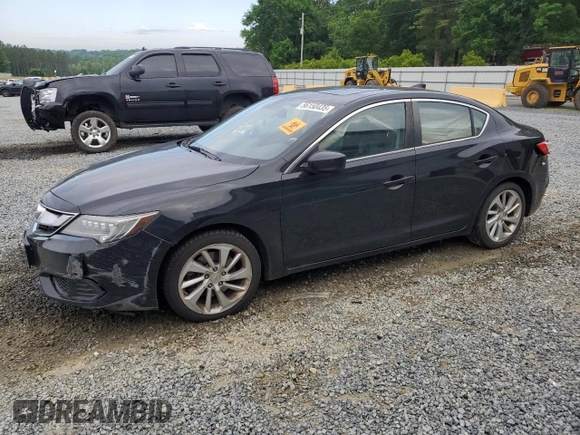 2017 Acura ILX Premium with VIN 19UDE2F75HA016060, listed as a Copart auction lot 56150435 with 81,495 mi miles and Salvage title. Bid and sale history available at DreamBid. Image 1.
