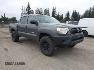 2014 Toyota Tacoma with VIN 3TMLU4EN8EM152190, listed as a IAAI auction lot 41713387 with 154,619 mi miles. Bid and sale history available at carsss.com. Image 1.