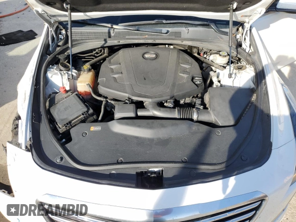 2017 Cadillac CTS Luxury RWD with VIN 1G6AR5SS3H0207633, listed as a Copart auction lot 43589845 with 93,920 mi miles and Salvage Title. Bid and sale history available at DreamBid. Image 11.