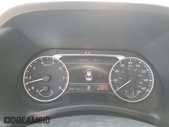 2024 Nissan Sentra SV с VIN 3N1AB8CV0RY309588, выставлен на аукционе Copart как лот 57331855 с пробегом 3 650 миль миль и Списание • Salvage title. История ставок и продаж доступна на DreamBid. Изображение 9.