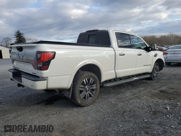 2021 Nissan Titan SV с VIN 1N6AA1FB3MN504015, выставлен на аукционе Copart как лот 83416784 с пробегом 66 859 миль миль и Списание • Salvage title. История ставок и продаж доступна на DreamBid. Изображение 3.