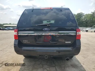 2017 Ford Expedition Limited с VIN 1FMJU1KT2HEA09167, выставлен на аукционе Copart как лот 59027585 с пробегом 77 998 миль миль и Списание • Salvage title. История ставок и продаж доступна на DreamBid. Изображение 6.