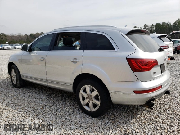 2013 Audi Q7 3.0T Premium Plus with VIN WA1LGAFEXDD006804, listed as a Copart auction lot 48633745 with 160,224 mi miles and Salvage Title. Bid and sale history available at carsss.com. Image 2.