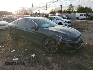 2021 Kia K5 GT-Line with VIN 5XXG64J27MG052749, listed as a Copart auction lot 45398785 with 61,250 mi miles and Salvage Title. Bid and sale history available at carsss.com. Image 4.