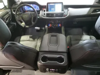 2023 Chevrolet Tahoe RST with VIN 1GNSKRKDXPR484991, listed as a Copart auction lot 81675974 with 22,426 mi miles and Salvage Title. Bid and sale history available at carsss.com. Image 8.