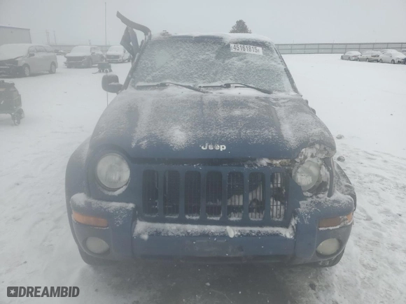 2003 Jeep Liberty Limited with VIN 1J4GL58K73W691404, listed as a Copart auction lot 45161815 with 154,334 mi miles and Salvage Title. Bid and sale history available at carsss.com. Image 5.