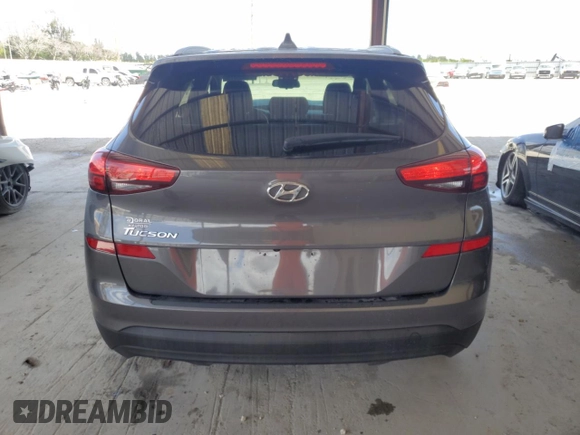 2021 Hyundai Tucson Value with VIN KM8J33A41MU350178, listed as a Copart auction lot 53806415 with 23,191 mi miles and Non repairable. Bid and sale history available at DreamBid. Image 6.