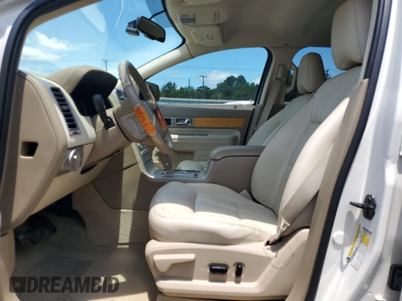 2007 Lincoln MKX with VIN 2LMDU68C47BJ35224, listed as a Copart auction lot 60320885 with Not provided miles and Salvage title. Bid and sale history available at DreamBid. Image 7.