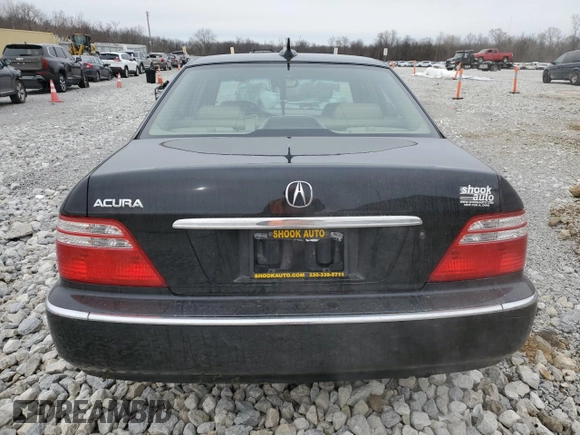 2004 Acura RL w/Navigation System z VIN JH4KA96664C007799, wystawiony jako Copart lot #44207245 z przebiegiem 215 098 mil mil oraz Szkoda całkowita • Salvage title. Historia ofert i sprzedaży dostępna na DreamBid. Obrazek 6.