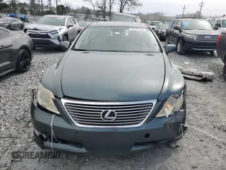 2008 Lexus LS 460 with VIN JTHBL46F485064011, listed as a Copart auction lot 48799195 with 198,182 mi miles and Salvage Title. Bid and sale history available at carsss.com. Image 5.