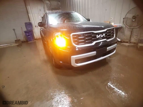 2024 Kia Telluride S with VIN 5XYP64GC0RG531159, listed as a Copart auction lot 86988884 with 7,027 mi miles and Salvage Title. Bid and sale history available at carsss.com. Image 14.
