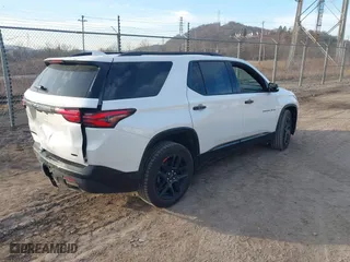 2023 Chevrolet Traverse Premier with VIN 1GNEVKKW8PJ218171, listed as a IAAI auction lot 41822396 with 38,345 mi miles. Bid and sale history available at carsss.com. Image 4.