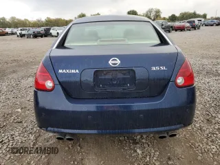2007 Nissan Maxima 3.5 SE with VIN 1N4BA41E27C854557, listed as a Copart auction lot 76029554 with 106,727 mi miles and Salvage Title. Bid and sale history available at carsss.com. Image 6.