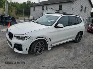 2020 BMW X3 xDrive30i z VIN 5UXTY5C08L9D70189, wystawiony jako Copart lot #57701335 z przebiegiem 43 348 mil mil oraz Tytuł czysty. Historia ofert i sprzedaży dostępna na DreamBid. Obrazek 1.