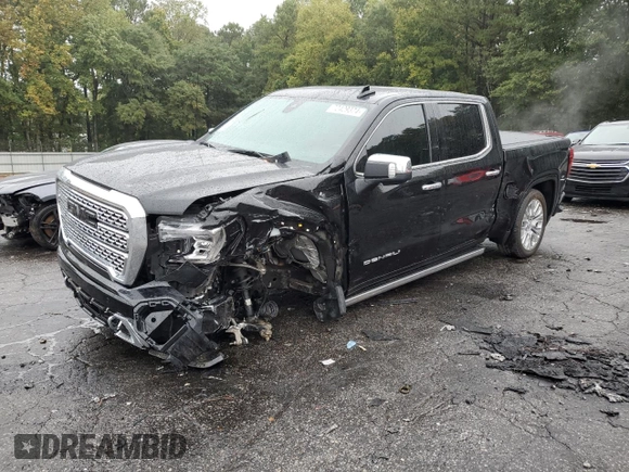 2022 GMC Sierra 1500 Limited Denali with VIN 3GTU9FEL1NG175051, listed as a Copart auction lot 72429374 with 15,200 mi miles and Salvage Title. Bid and sale history available at carsss.com. Image 1.