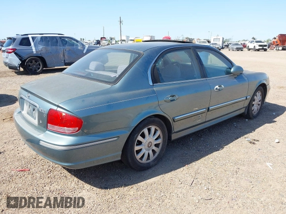 2004 Hyundai Sonata GLS with VIN KMHWF35H94A919578, listed as a IAAI auction lot 41958858 with 109,192 mi miles. Bid and sale history available at carsss.com. Image 4.
