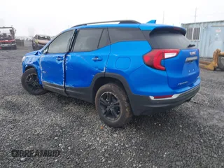 2024 GMC Terrain AT4 with VIN 3GKALYEG5RL149296, listed as a IAAI auction lot 40970270 with 6,683 mi miles and . Bid and sale history available at carsss.com. Image 3.
