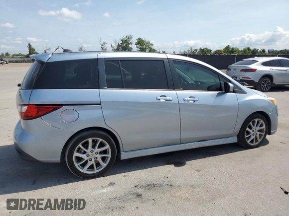 2012 Mazda 5 Touring with VIN JM1CW2CL0C0104148, listed as a Copart auction lot 61018845 with 147,222 mi miles and Salvage title. Bid and sale history available at DreamBid. Image 3.