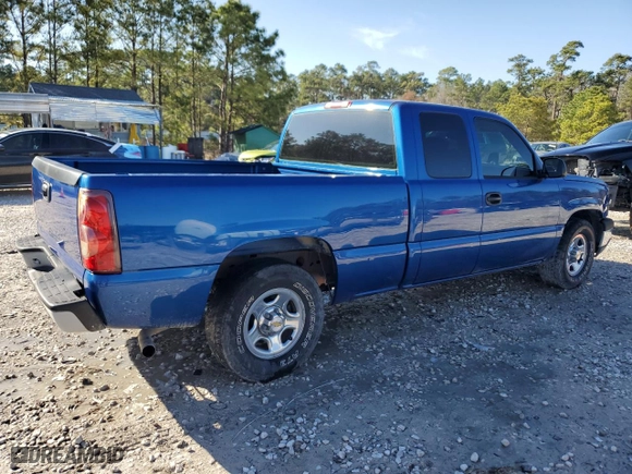 2003 Chevrolet Silverado 1500 Work Truck with VIN 2GCEC19X731407132, listed as a Copart auction lot 45886275 with 0 mi miles and Salvage Title. Bid and sale history available at carsss.com. Image 3.