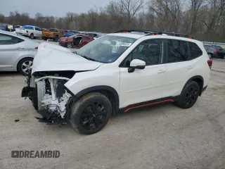 2019 Subaru Forester Sport with VIN JF2SKAPC0KH587573, listed as a Copart auction lot 53699535 with 71,801 mi miles and Salvage Title. Bid and sale history available at carsss.com. Image 1.