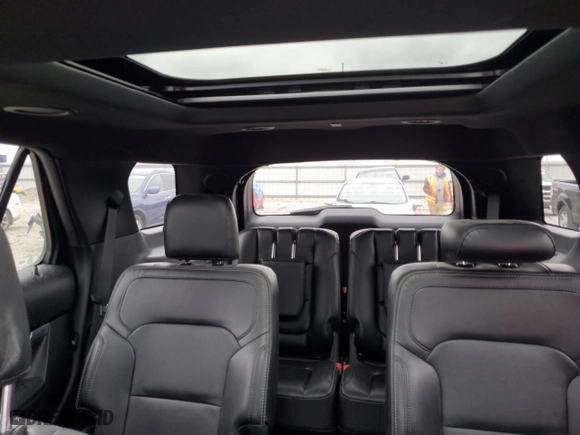 2019 Ford Explorer Limited with VIN 1FM5K8FH6KGB52401, listed as a Copart auction lot 85208344 with 105,006 mi miles and Salvage Title. Bid and sale history available at carsss.com. Image 10.