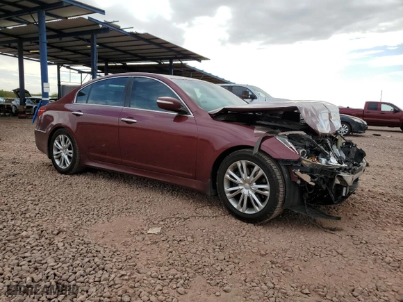 2013 Hyundai Genesis 3.8L with VIN KMHGC4DDXDU223649, listed as a Copart auction lot 51178495 with 182,237 mi miles and Salvage Title. Bid and sale history available at carsss.com. Image 4.