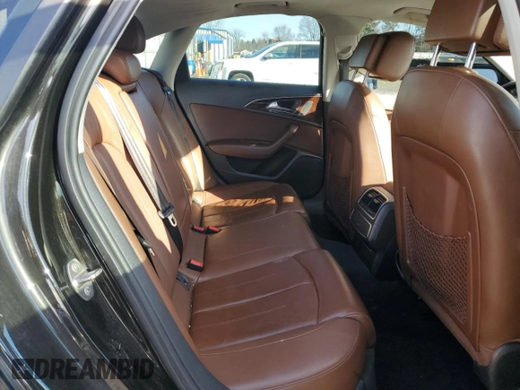 2013 Audi A6 Premium Plus with VIN WAUGGAFC6DN030112, listed as a Copart auction lot 47592835 with 196,190 mi miles and Salvage title. Bid and sale history available at DreamBid. Image 10.