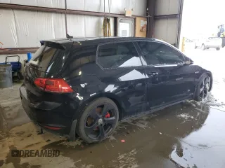 2015 Volkswagen Golf GTI S w/Performance Pkg with VIN 3VWT47AU4FM070471, listed as a Copart auction lot 86732714 with 108,620 mi miles and Salvage Title. Bid and sale history available at carsss.com. Image 3.