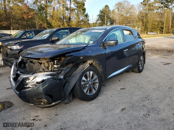 2017 Nissan Murano SL with VIN 5N1AZ2MG8HN160957, listed as a Copart auction lot 88212675 with 88,587 mi miles and Salvage Title. Bid and sale history available at carsss.com. Image 1.