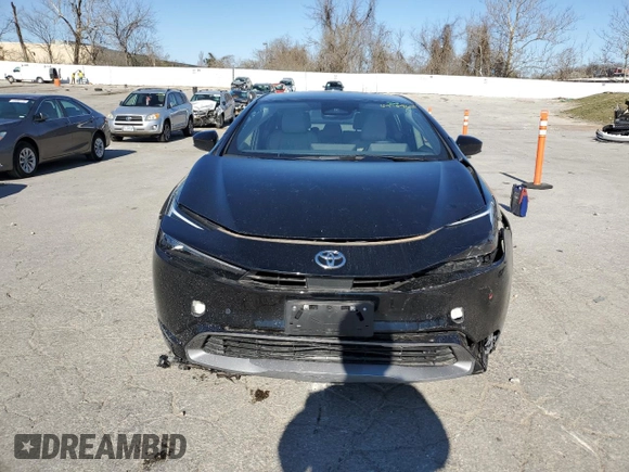 2023 Toyota Prius LE with VIN JTDACAAU5P3002371, listed as a Copart auction lot 49749655 with 40,245 mi miles and Salvage Title. Bid and sale history available at carsss.com. Image 5.