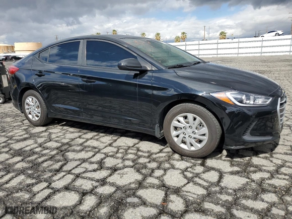 2018 Hyundai Elantra SE with VIN KMHD74LF7JU547597, listed as a Copart auction lot 48165785 with 69,918 mi miles and Salvage Title. Bid and sale history available at carsss.com. Image 4.