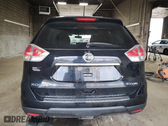 2015 Nissan Rogue SL with VIN 5N1AT2MV0FC818599, listed as a Copart auction lot 54659605 with 143,877 mi miles and Salvage Title. Bid and sale history available at carsss.com. Image 6.