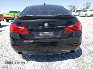 2015 BMW 5 Series 535i with VIN WBA5B1C55FD919164, listed as a Copart auction lot 49469685 with 117,610 mi miles and Clean Title. Bid and sale history available at carsss.com. Image 6.