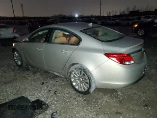 2011 Buick Regal CXL RL3 with VIN 2G4GR5EC7B9179632, listed as a Copart auction lot 83988694 with 0 mi miles and Salvage Title. Bid and sale history available at carsss.com. Image 2.