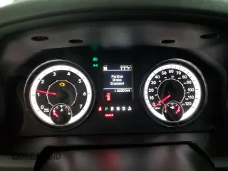 2018 Ram 1500 Express with VIN 1C6RR7FTXJS351180, listed as a Copart auction lot 50388915 with 118,960 mi miles and Salvage Title. Bid and sale history available at carsss.com. Image 9.