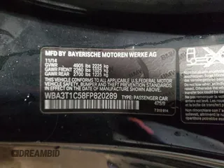 2015 BMW 4 Series 428i xDrive with VIN WBA3T1C58FP820289, listed as a Copart auction lot 84008124 with 67,675 mi miles and Salvage Title. Bid and sale history available at carsss.com. Image 13.