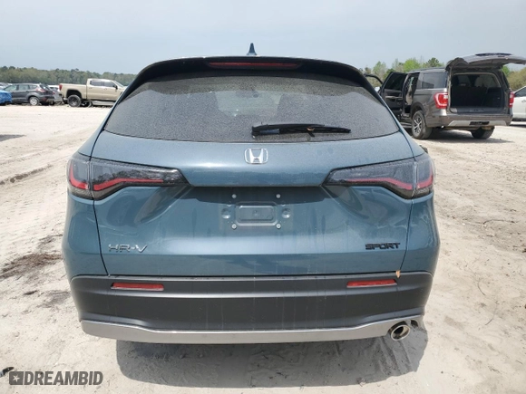 2024 Honda HR-V Sport with VIN 3CZRZ1H50RM736380, listed as a Copart auction lot 49974645 with NaN miles and Salvage Title. Bid and sale history available at carsss.com. Image 6.